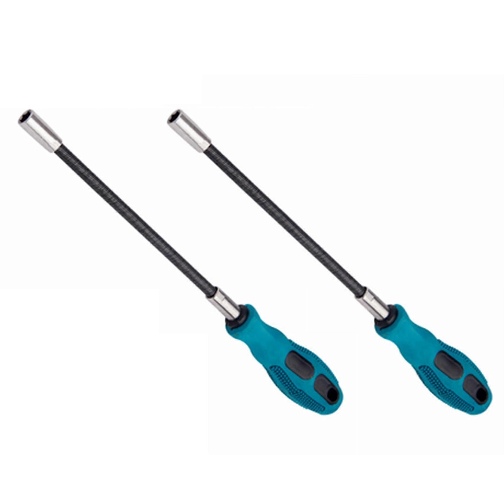 2pcs 7MM Socket Screwdriver Flexible Hex Flex Manual Socket Screw Driver Hand Tools