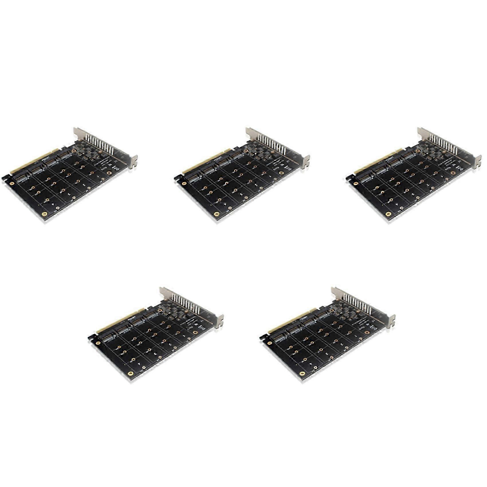 5X PH44 NVME 4-Disk Array Card PCIE Signal Split Array Card