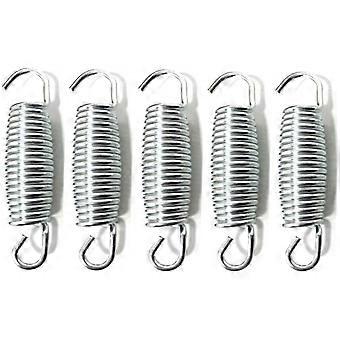 Galvanized, rust-proof, and durable mini trampoline traction accessories 100mm/3.9 inches.