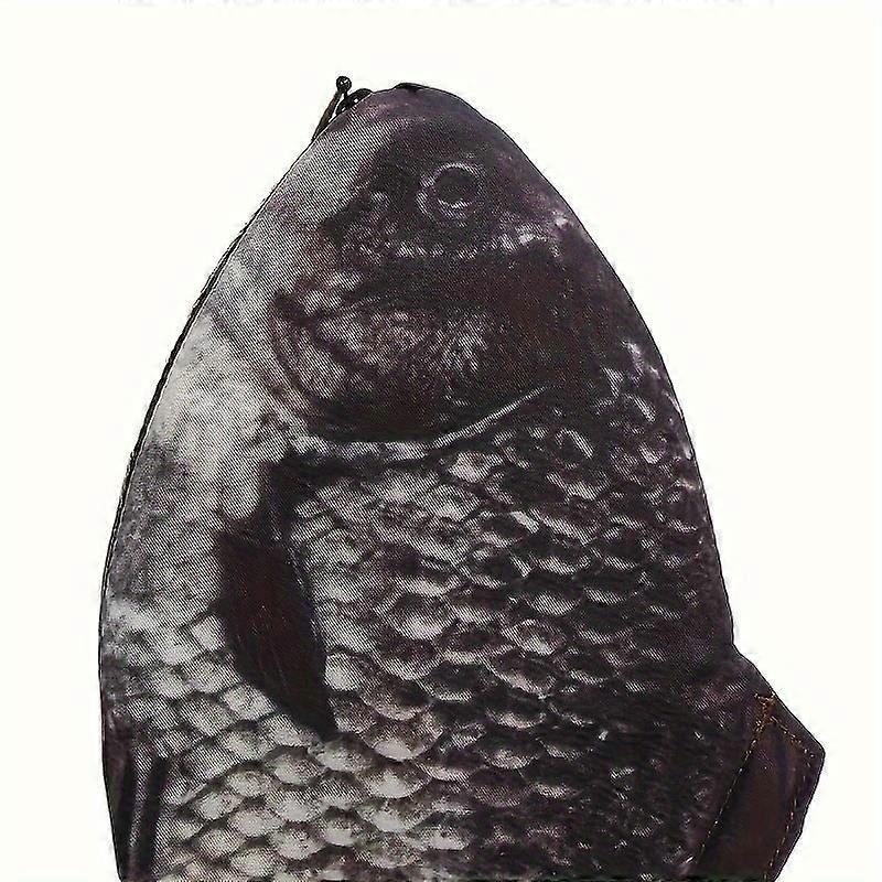 Realistic Crucian Carp-Shaped Pencil Case