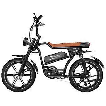 Vélo électrique VAE 20" EVERCROSS TECH EK30 - 48 V 15,6 Ah - 7 vitesses - Freins à disque doubles - NFC + application - Noir