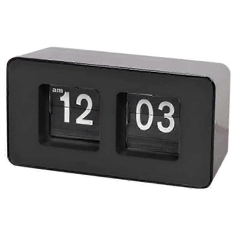 Retro Digital Flip Clock Automatic Classic Nostalgic Table Desk Clock for Home