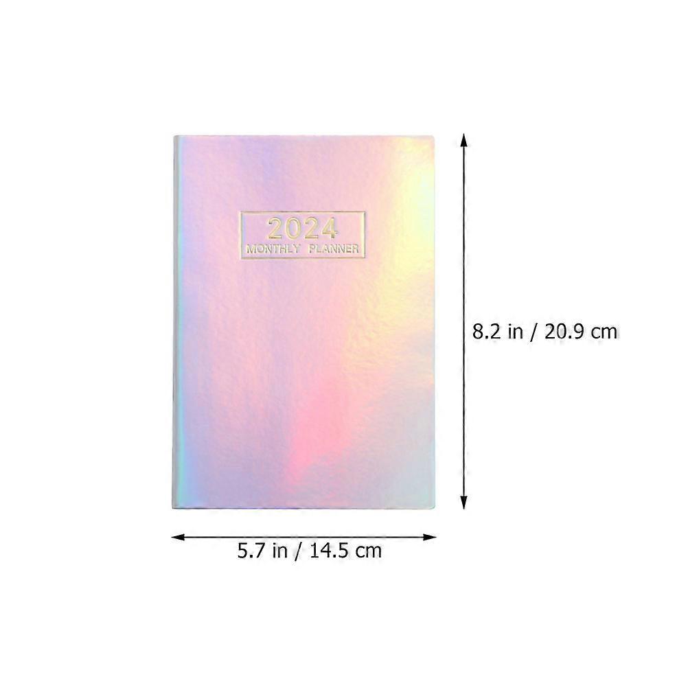 Schedule Planner Notepad for 2024 Plans Recording Assorted Color