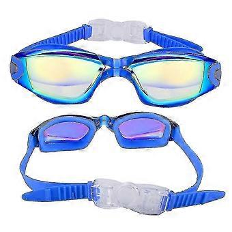 Gafas de baño espejadas hechas de material de silicona y diseño ergonómico