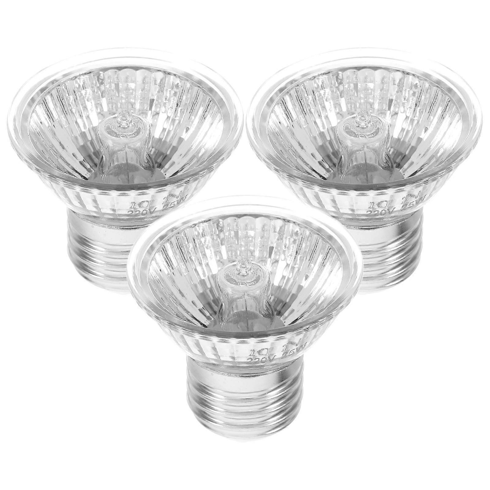 Pet Bulb Heating Lamp Bulb for Lizard 3Pcs