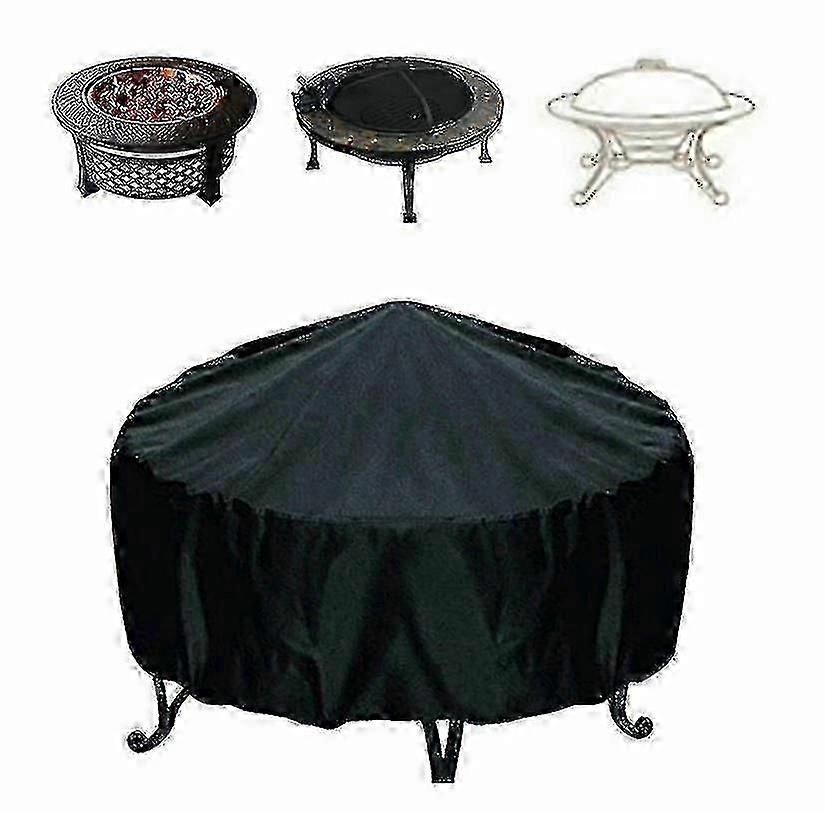 Waterproof Sunshade Round Grill Cover
