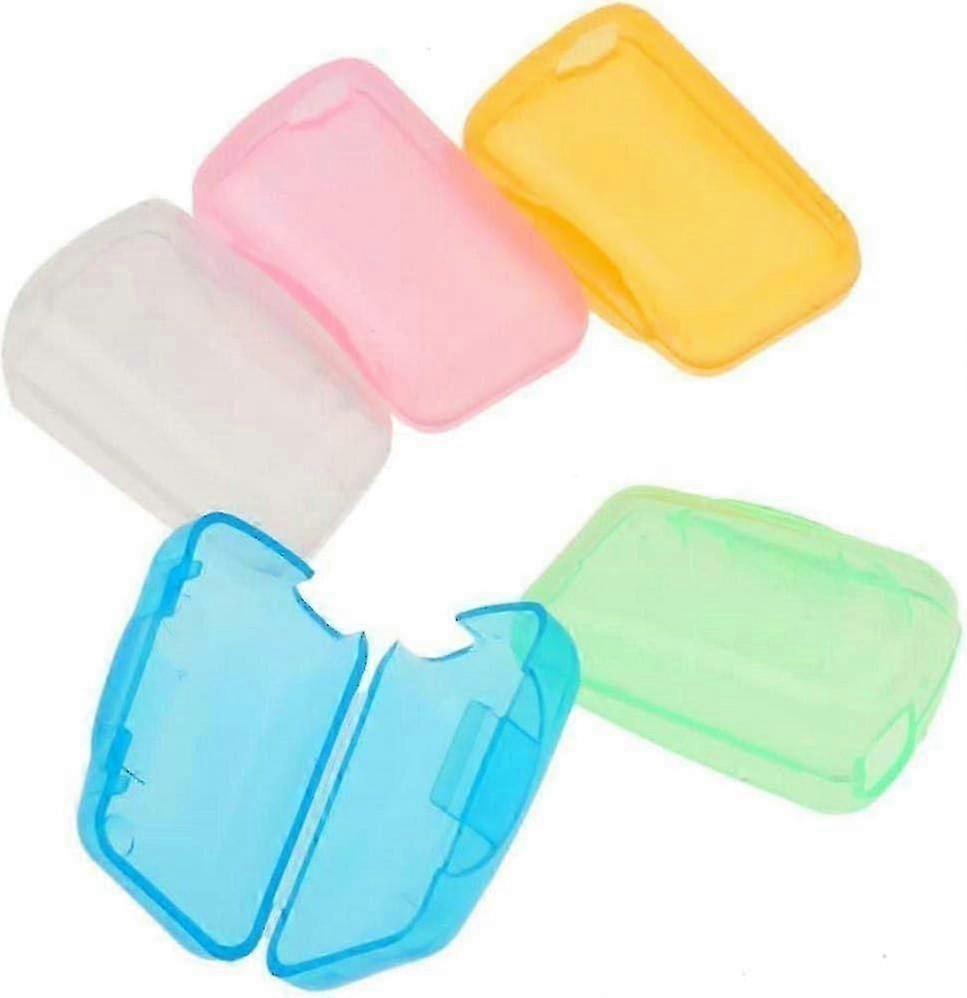 5 Pack Toothbrush Head Protective Cases