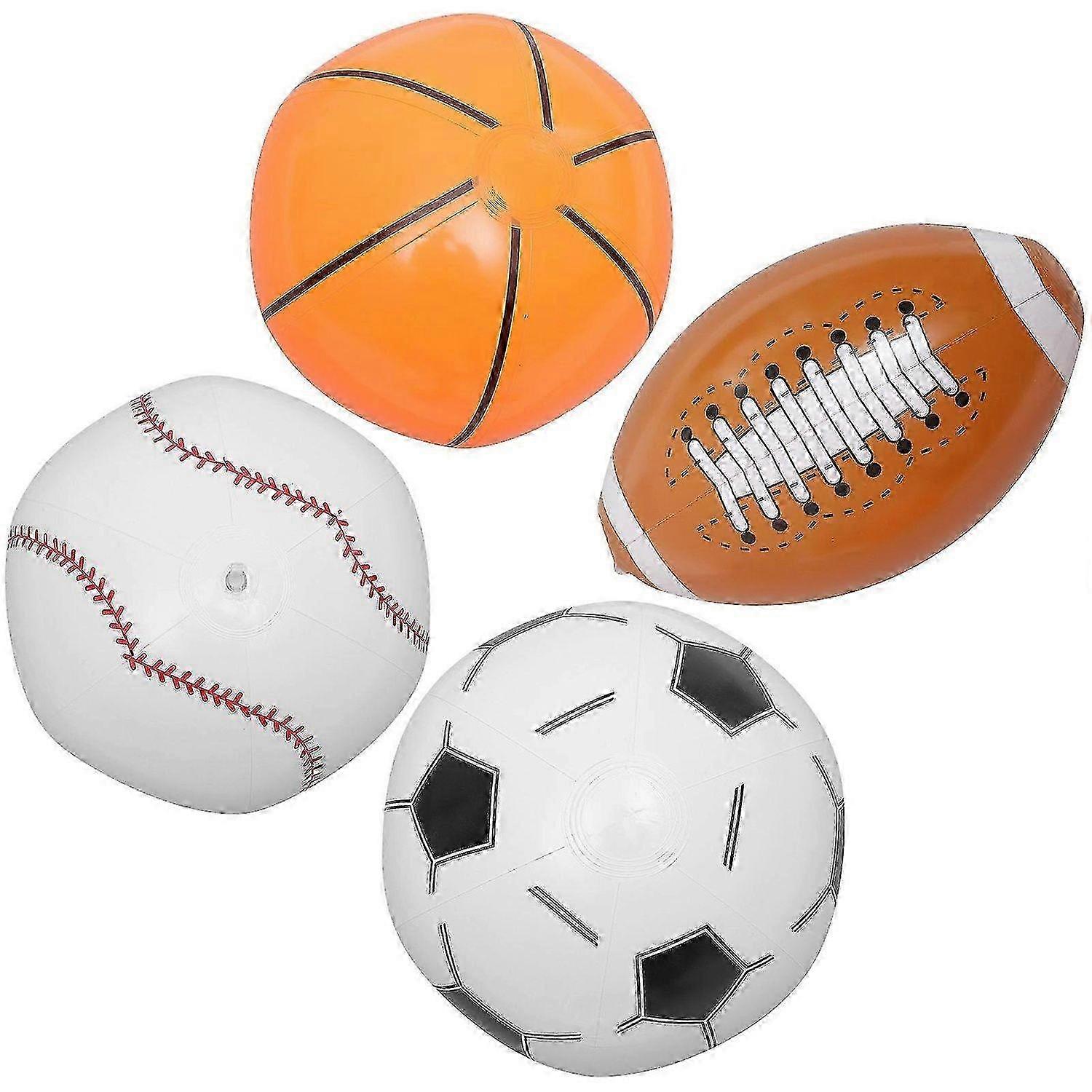 4Pcs Outdoor Inflatable Fun Balls