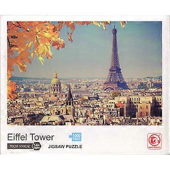 Eiffelturm-Puzzle mit 1000 Teilen für Erwachsene, mittlerer Schwierigkeitsgrad, Sammlerstück