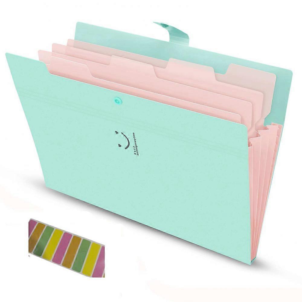 Durable Multi-Use A4 Document Organizer With Labelled Pages