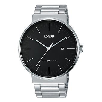 Lorus Classic Quartz Analog Man Watch with RH975KX9 Stainless Steel Bracelet