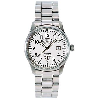 Cockpit ju52 Quartz Analog Unisex Watch with 6240M-1 Stainless Steel Bracelet