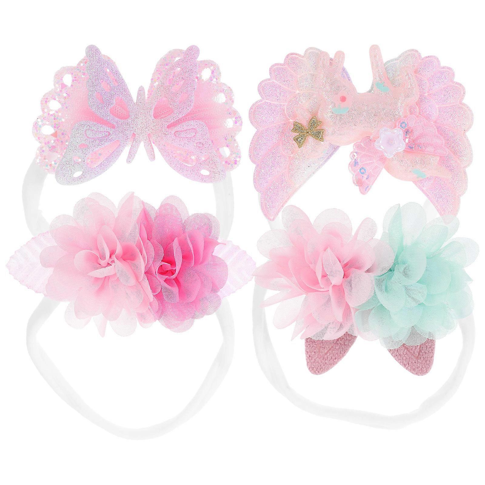 Fabric Easter Headband Set with Bunny Ear for Decoration 5Sets