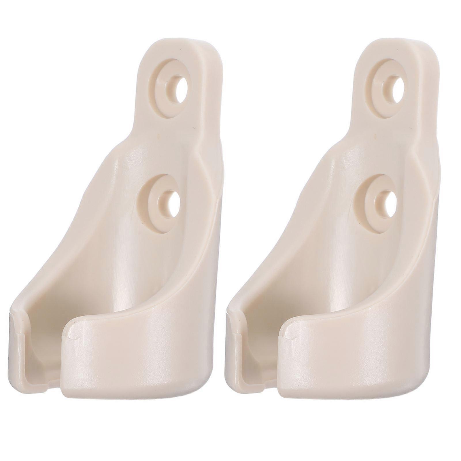 Roller Blind Brackets Replacement for Sunshade Mounting 6Pcs Plastic Beige