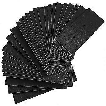 24 Pieces fingerboard Foam Grip Tape Adhesive Foam Tape Black Non Slip Foam Grip Tape for Mini FingerboardsYFy