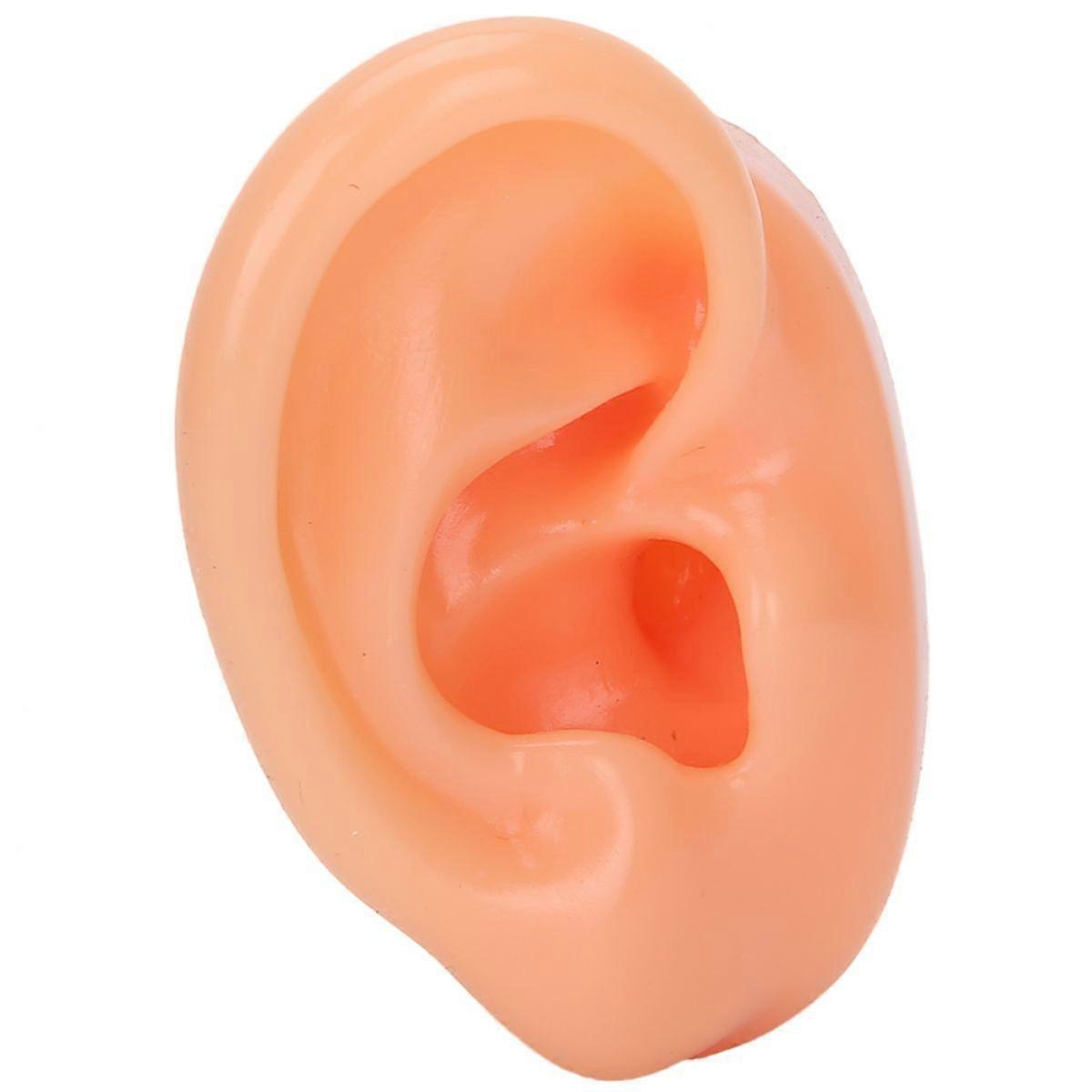 Soft Silicone Ear Model Realistic For Acupuncture Training