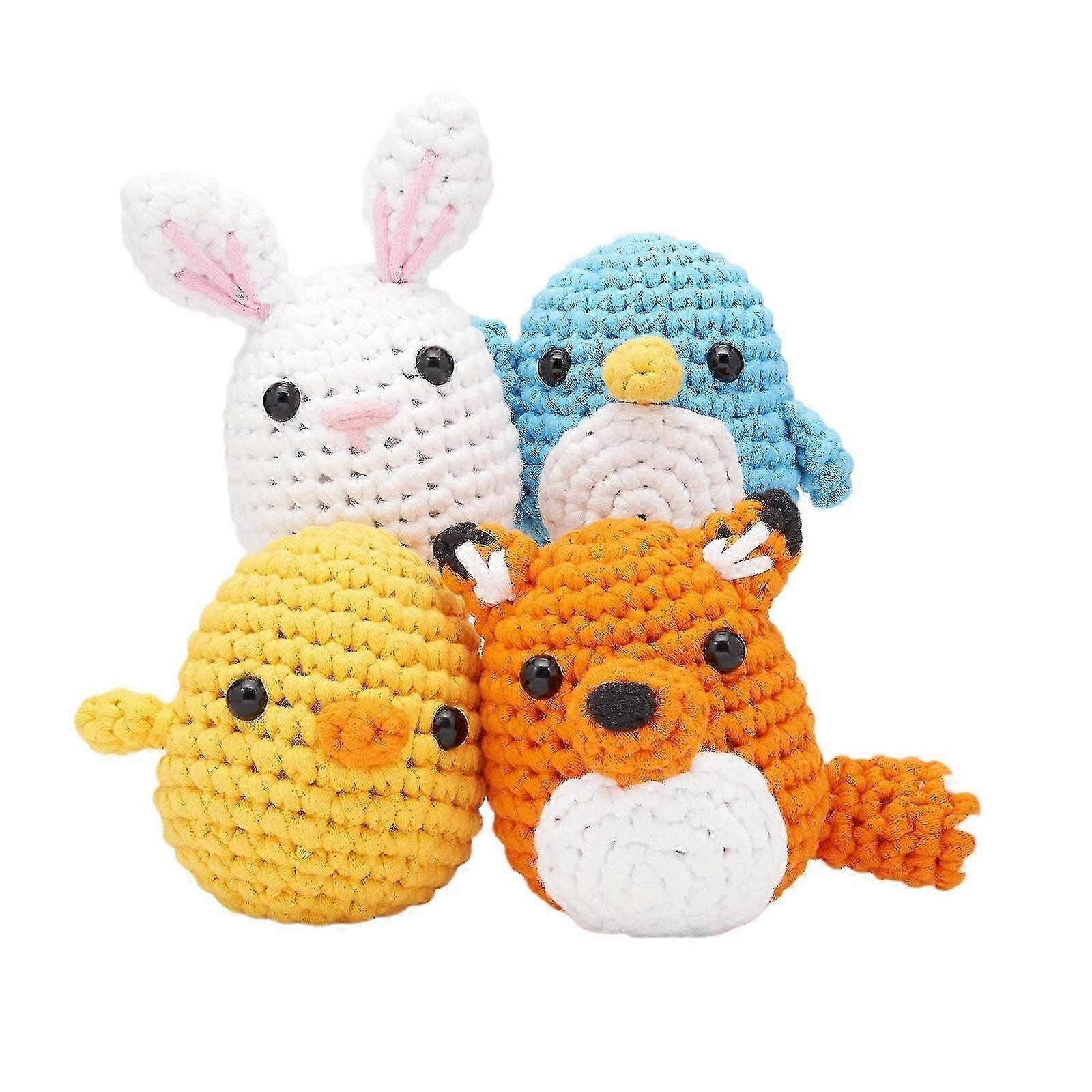 Beginner-Friendly Crochet Animal Kit