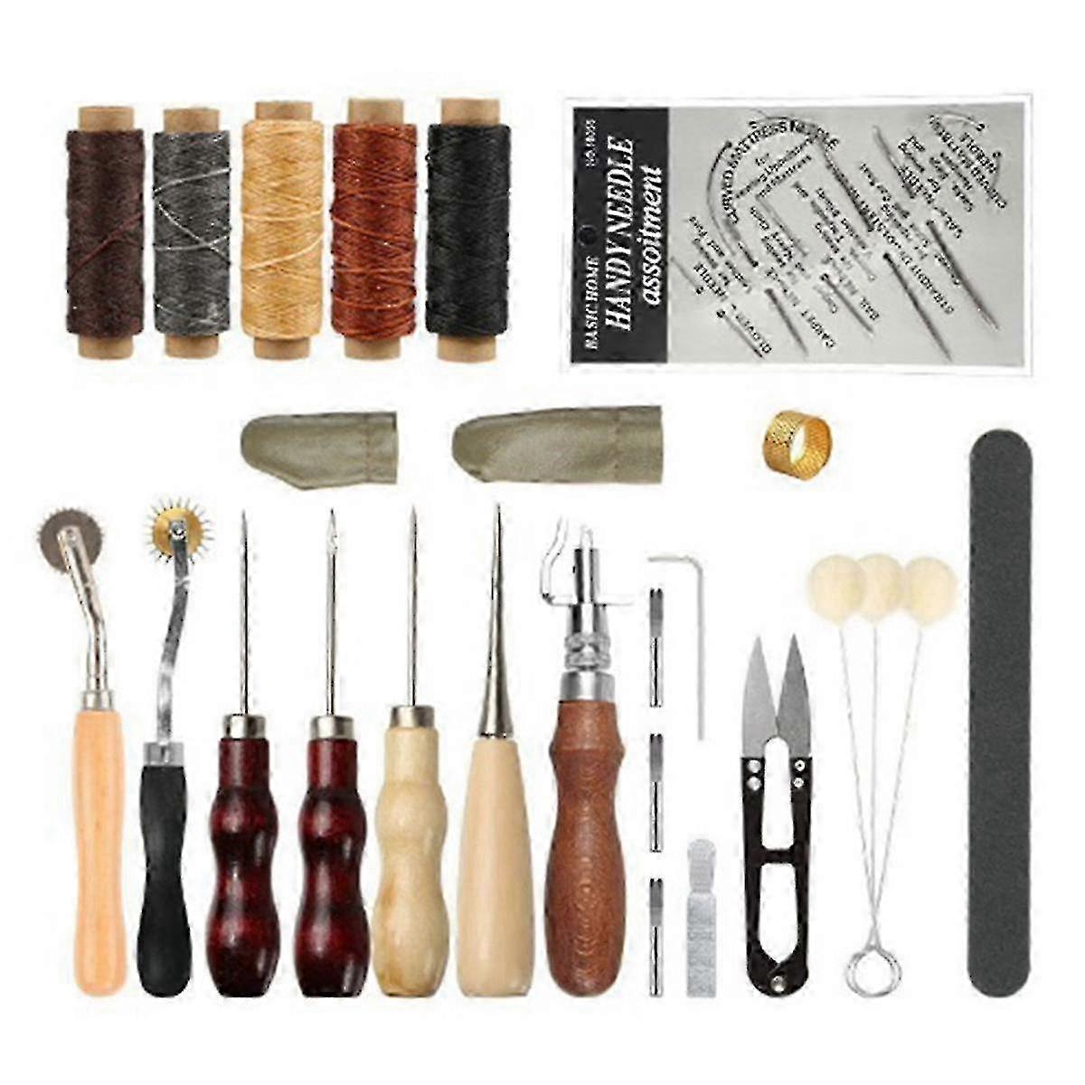 Stainless Steel Leather Stitching Set