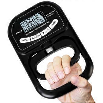 Digitale handkrachtmeter 180KG/396lbs, handdynamometer met LCD-display