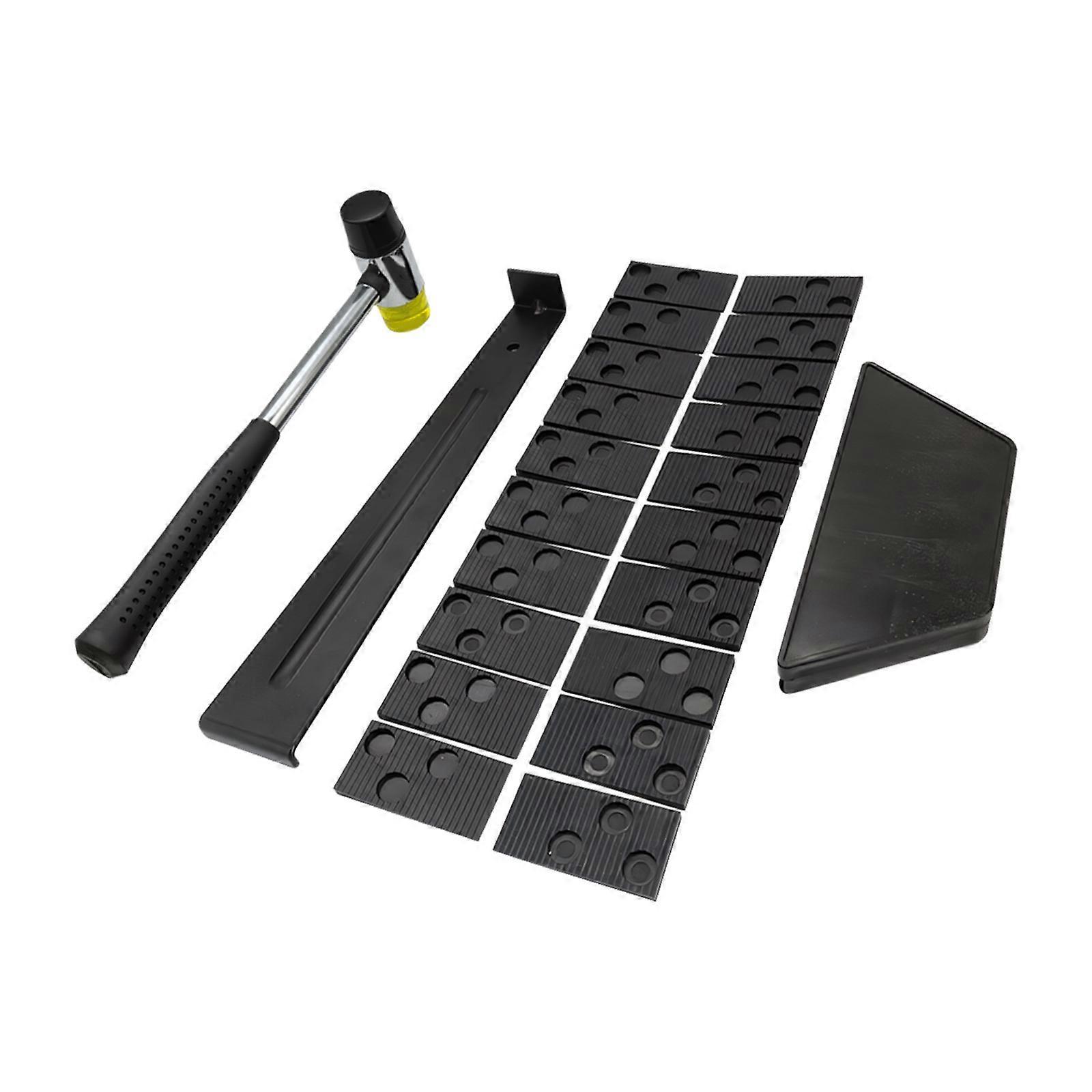 Ergonomic 23-Tool Wood Floor Fitting Kit