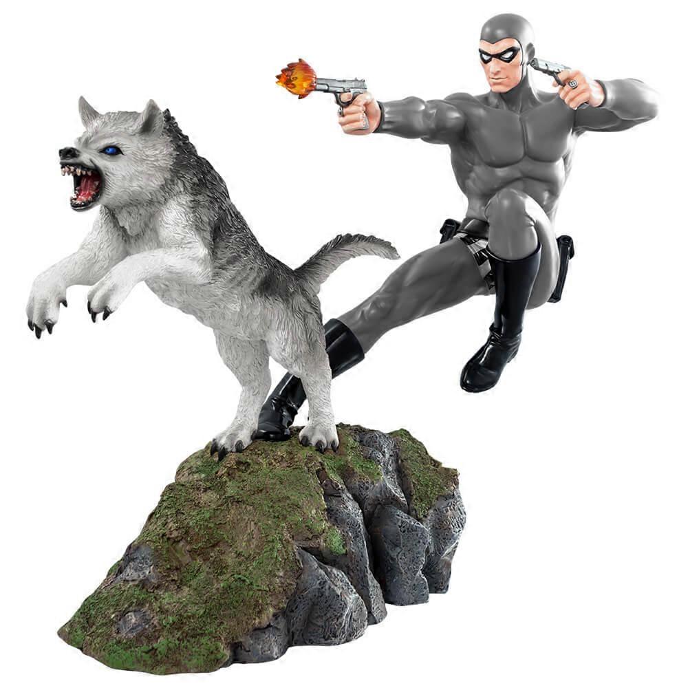 GREY The Phantom - The Phantom and Devil Suit 1/6th Scale Diorama Statue