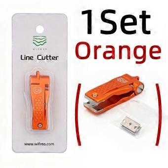 1PC Magnetic Fly Fishing Line Nipper, Multifunctional Tool with Hook Eye Cleaner & Fly Magnet, Replaceable Blade