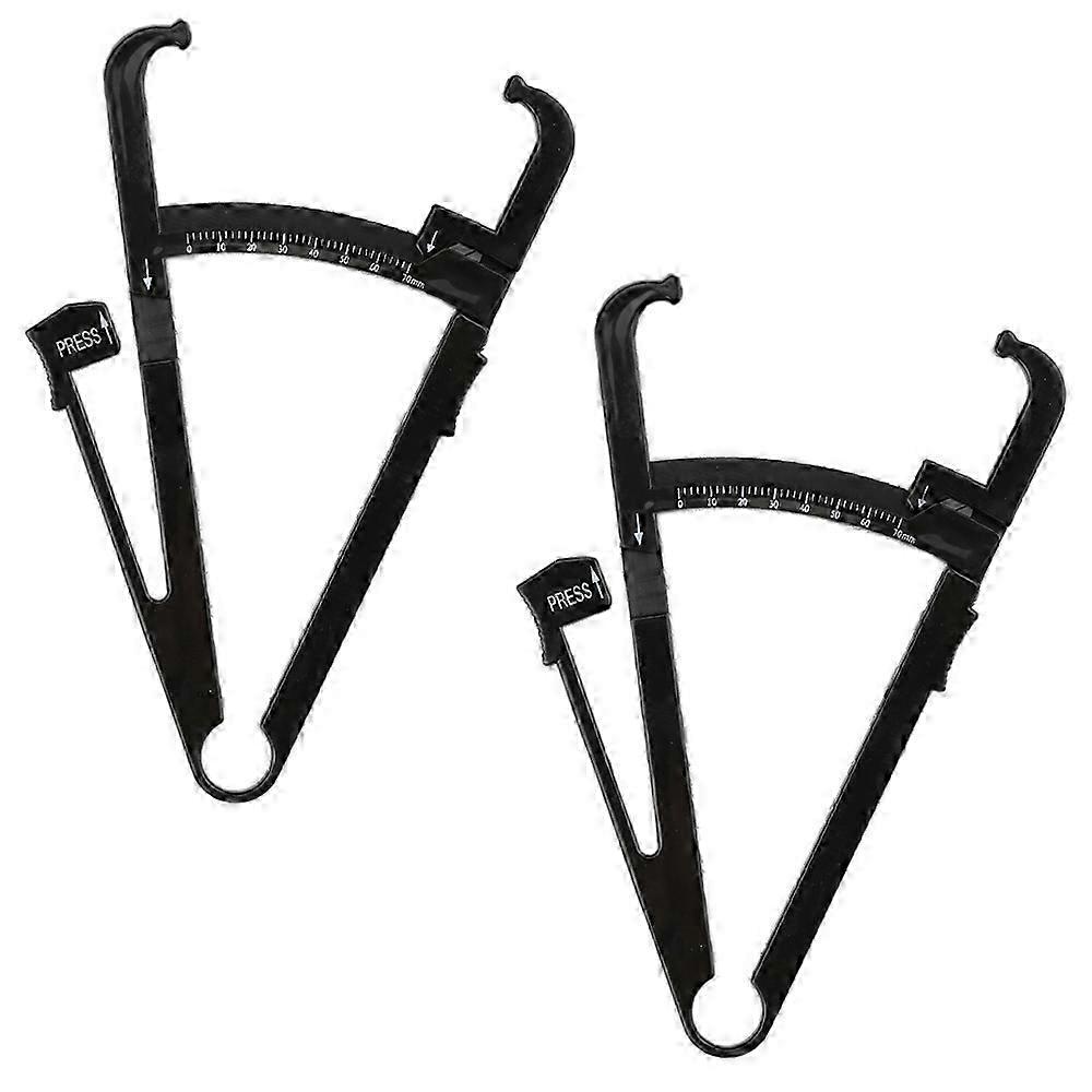 2x Body Fat Skinfold Calipers