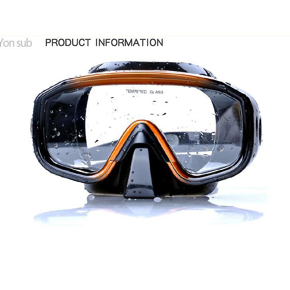 Professional Silicone Scuba Dive Mask Snorkel Set