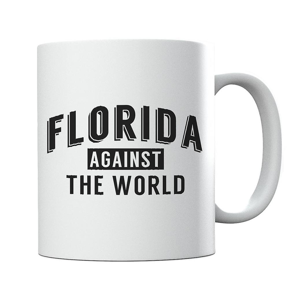 Florida Against The World Angsty Slogan Mug