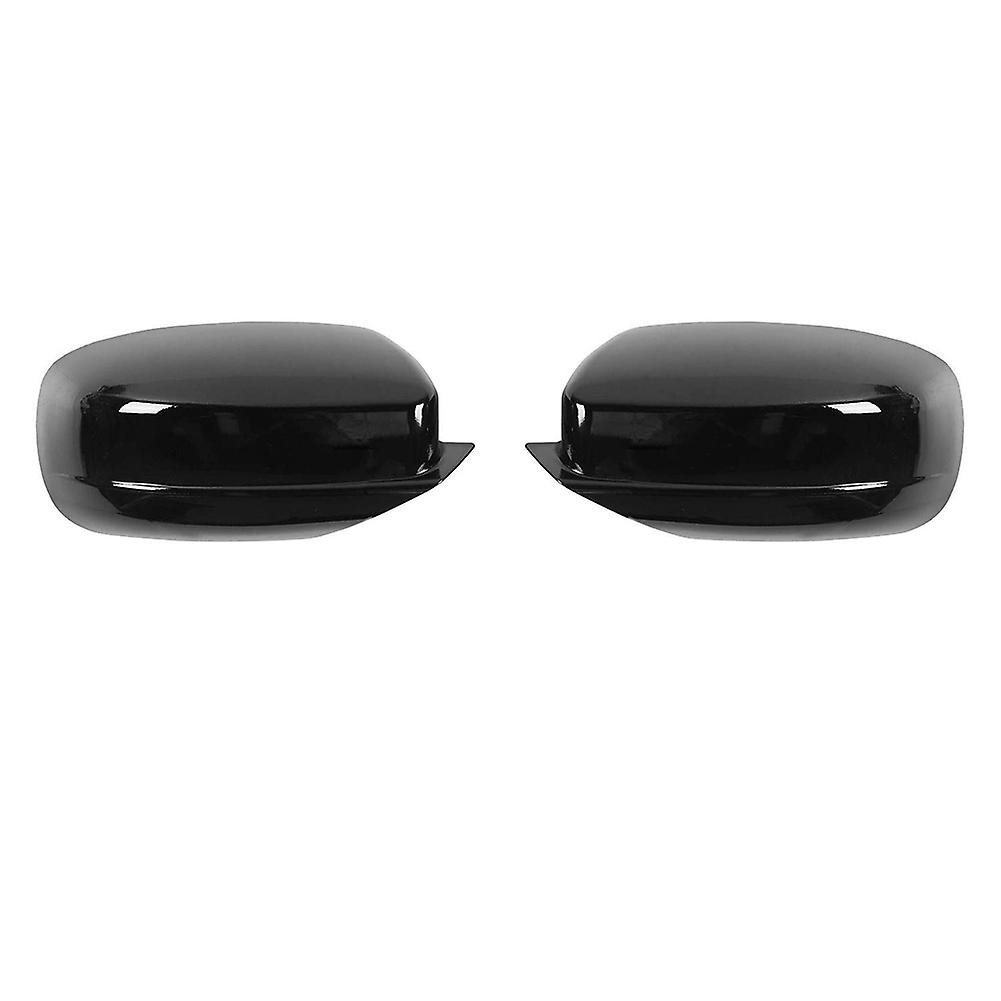 Rearview Mirror Cover Decoration for Charger 2010-2021 300C 2011-2021 Accessories ,ABS Black