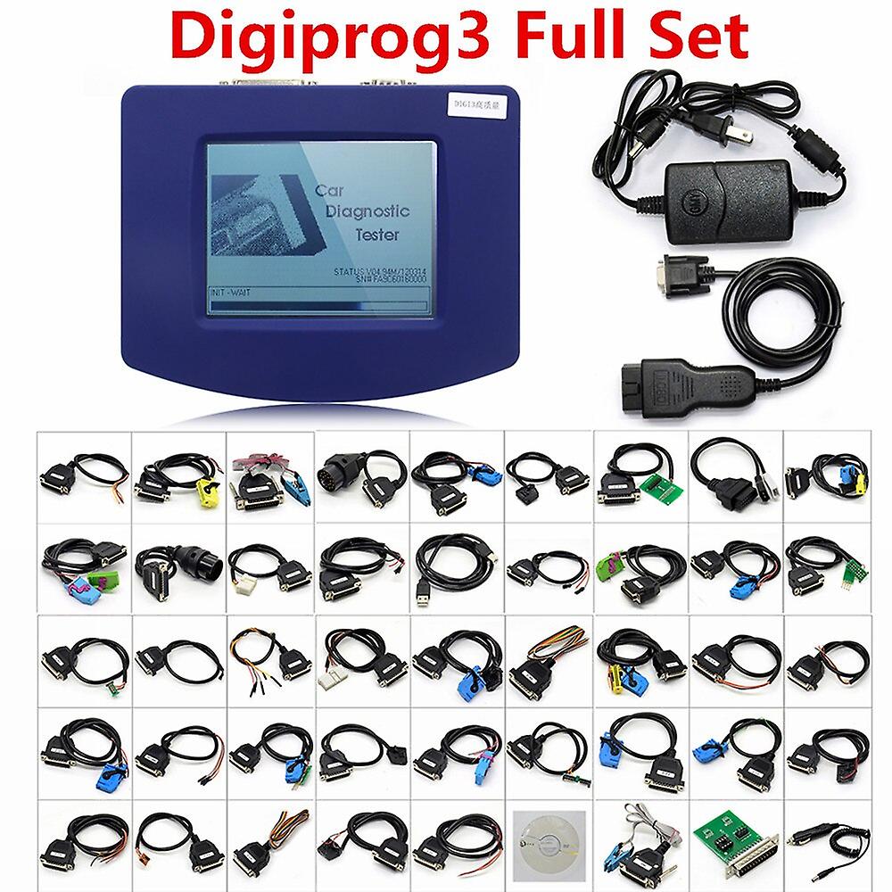Digiprog3 Full Set Ftdi Chip Cluster Calibration Car Diagnostic Tester Digiprog Iii V4.94 Car Digital Speed Programmer