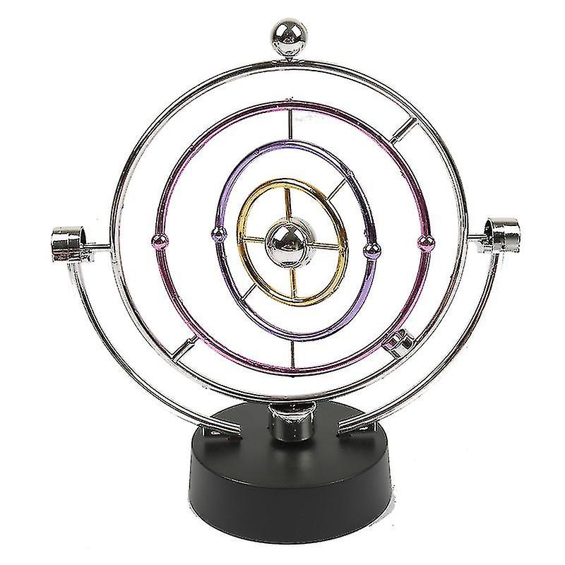 Battery Version Creative Earth Perpetual Motion Instrument Decorative Ornaments Automatic Rotating Celestial Motion Rocker