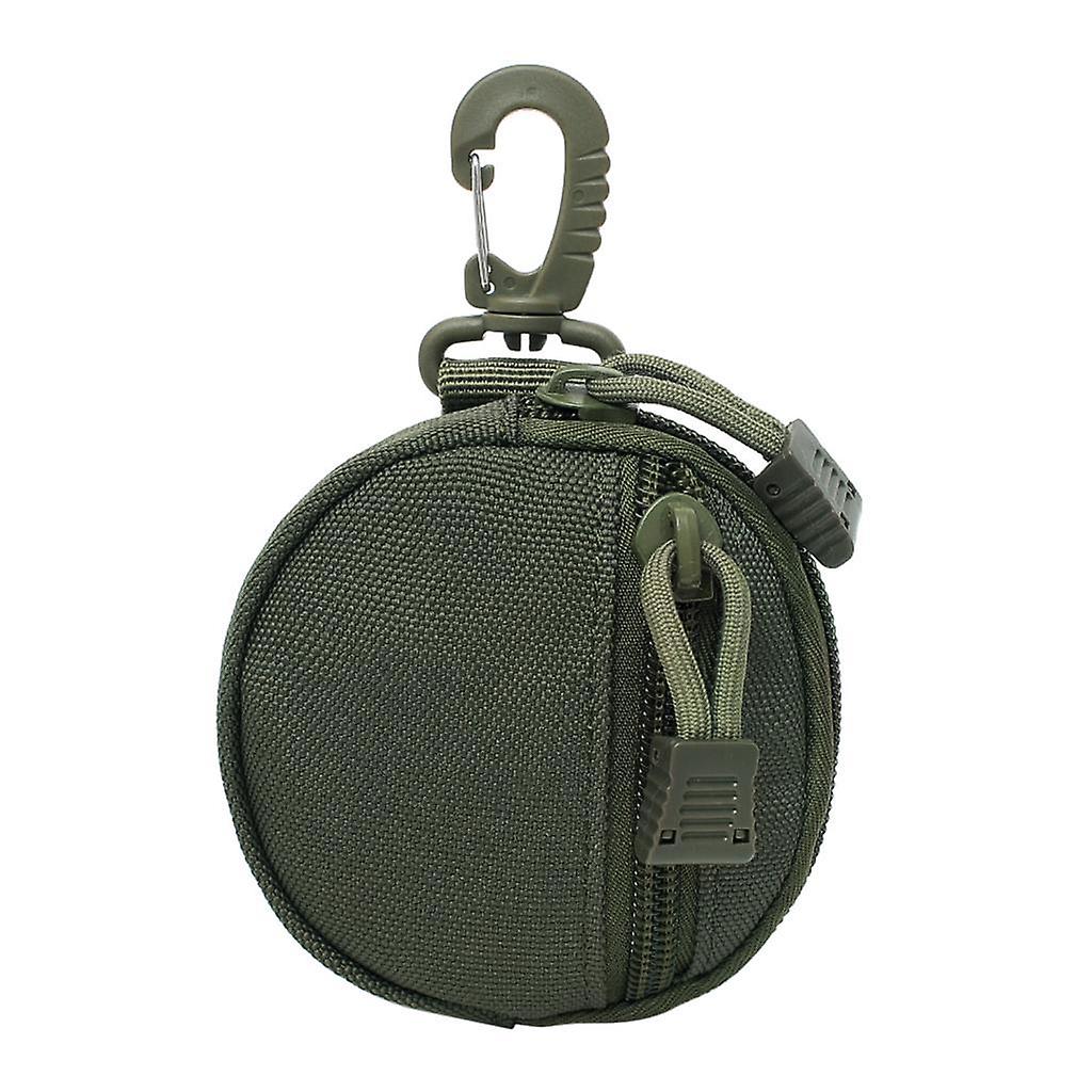 硬币耳机钥匙袋 Molle 小工具袋 战术配件包 军绿色