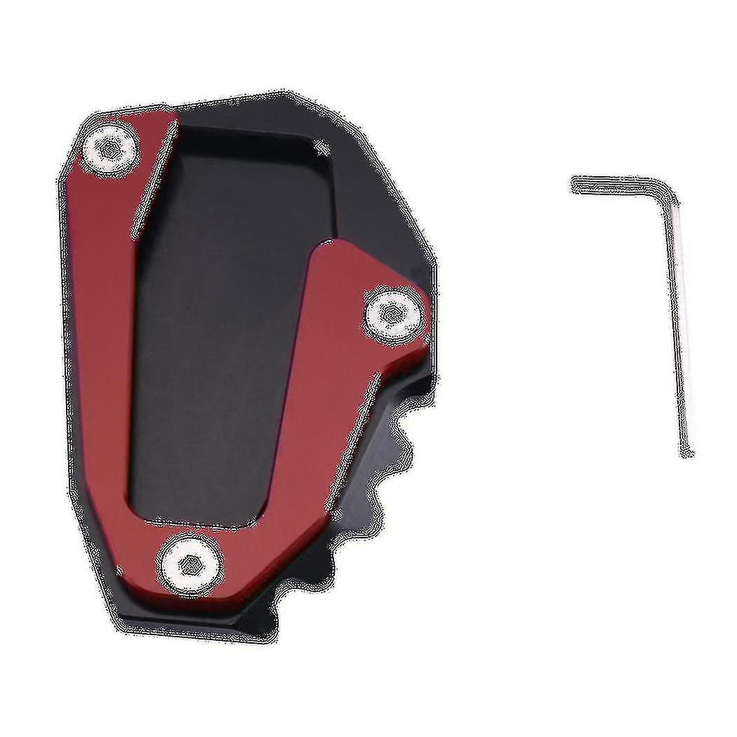 Motorcycle Side Pad Plate Support For Desert X Desert X 2022 2023 Kickstand Support Extension(red)