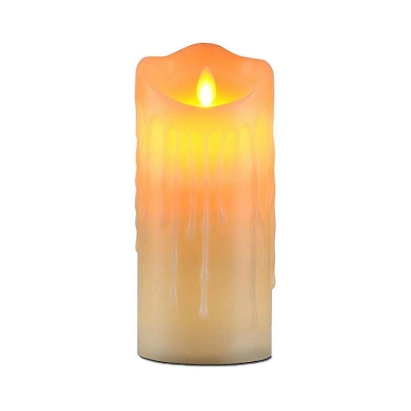 LED ectronic Candle Light Halloween Prop, Size: 7.5x20cm