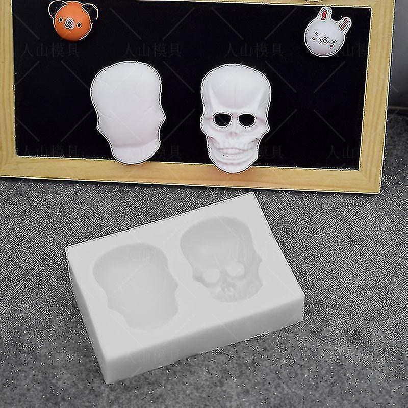 Skull Silicone Mold Cake Baking Decoration Chocolate Mold A