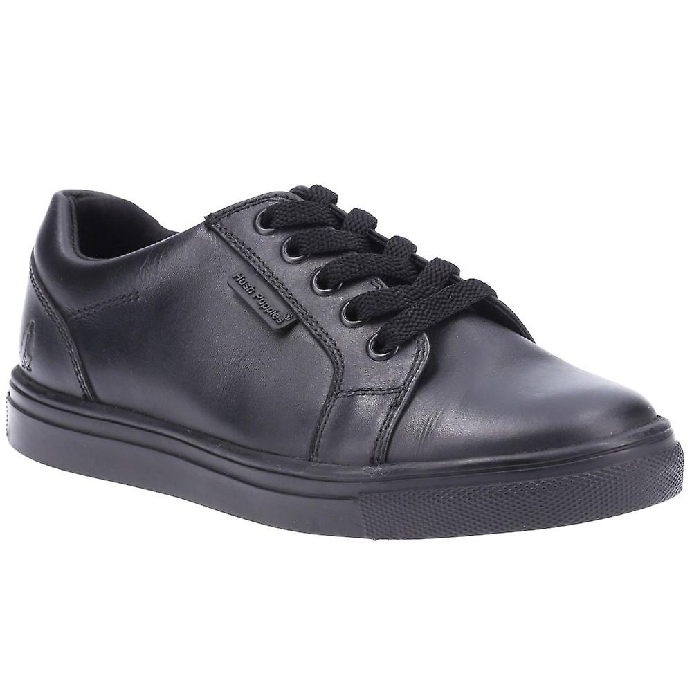 Hush Puppies Sam Junior Boys School Shoes