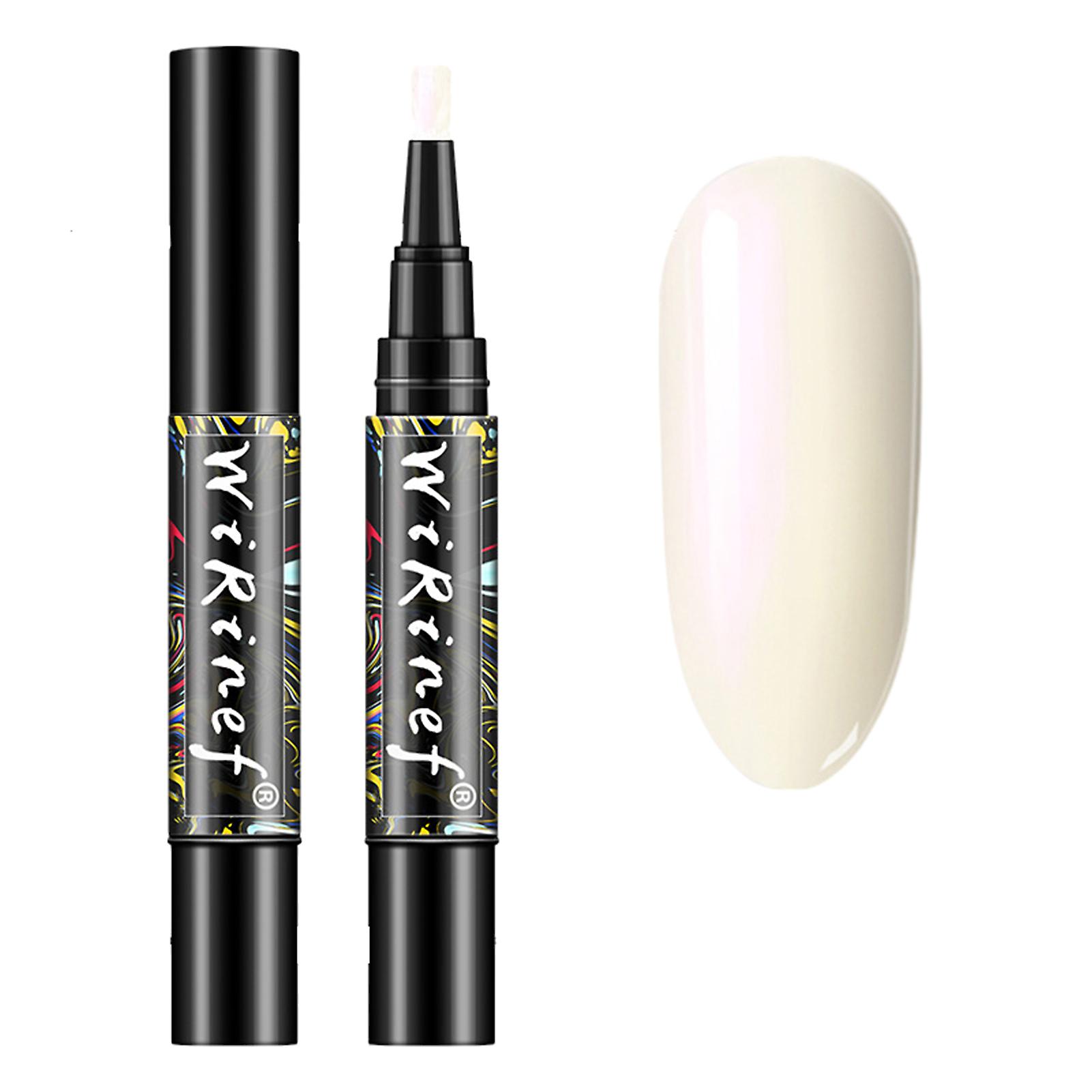 3-in-1 Manicure Nails Gel Polish Pen Waterproof DIY Painted Nails Glue for Nail Art
