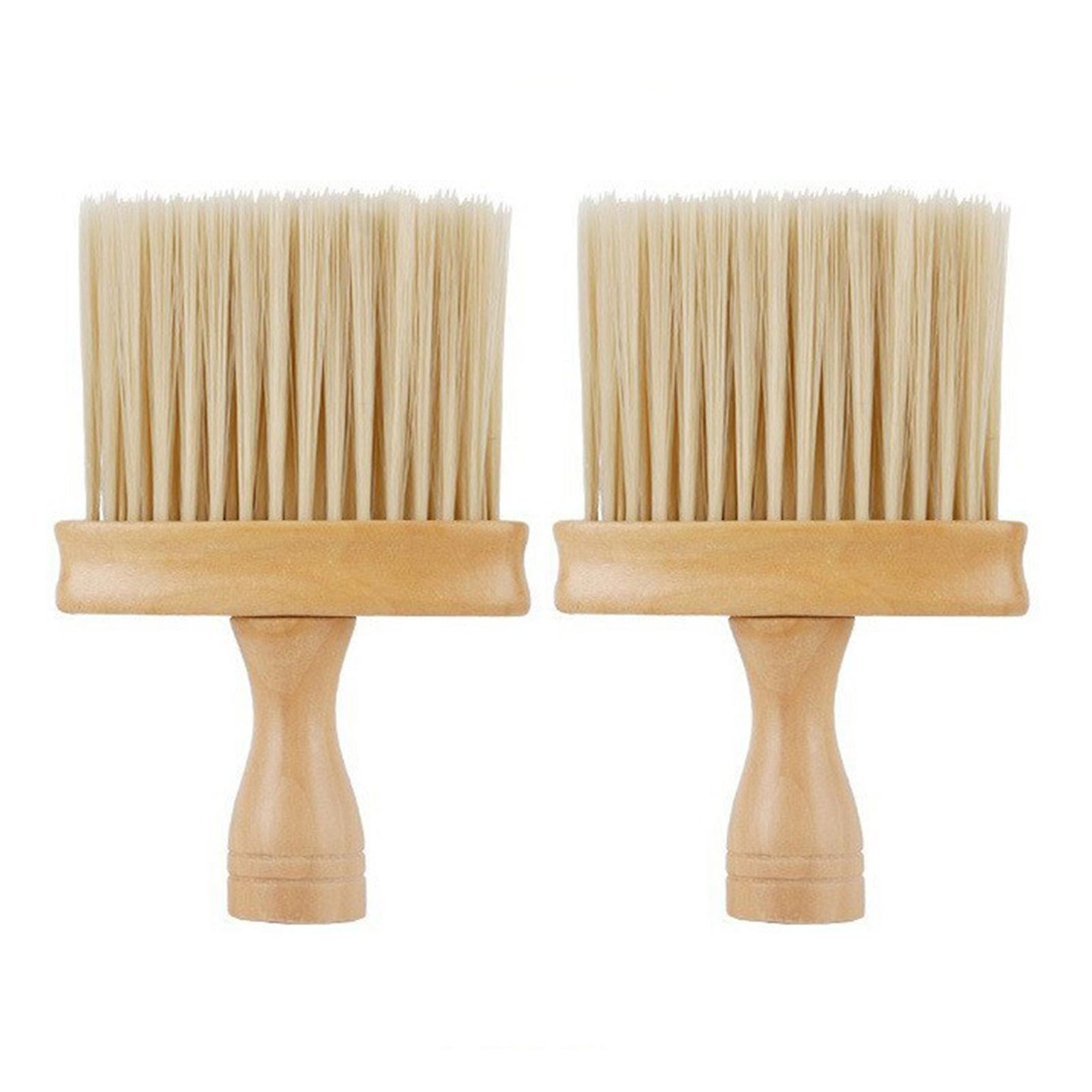 Car Interior Seats Gaps Brush Wooden Handle Cleaning Portable Airs Vent Dust Removal Brush for Sofa Car Home