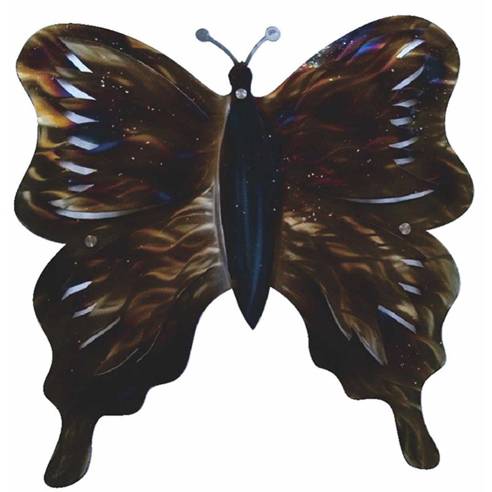 Large Metal Colourful Butterfly Garden Decoration Wall Hanging Art Ornament for Living Room Bedroom Courtyard New