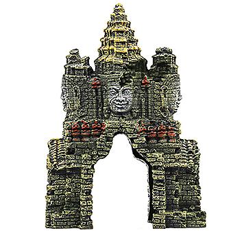 Buddha Statue Resin Crafts Fish Shrimp House Aquarium Fish Tank Landscaping Turtle Tank Reptiles Decor Aquarium Accessories