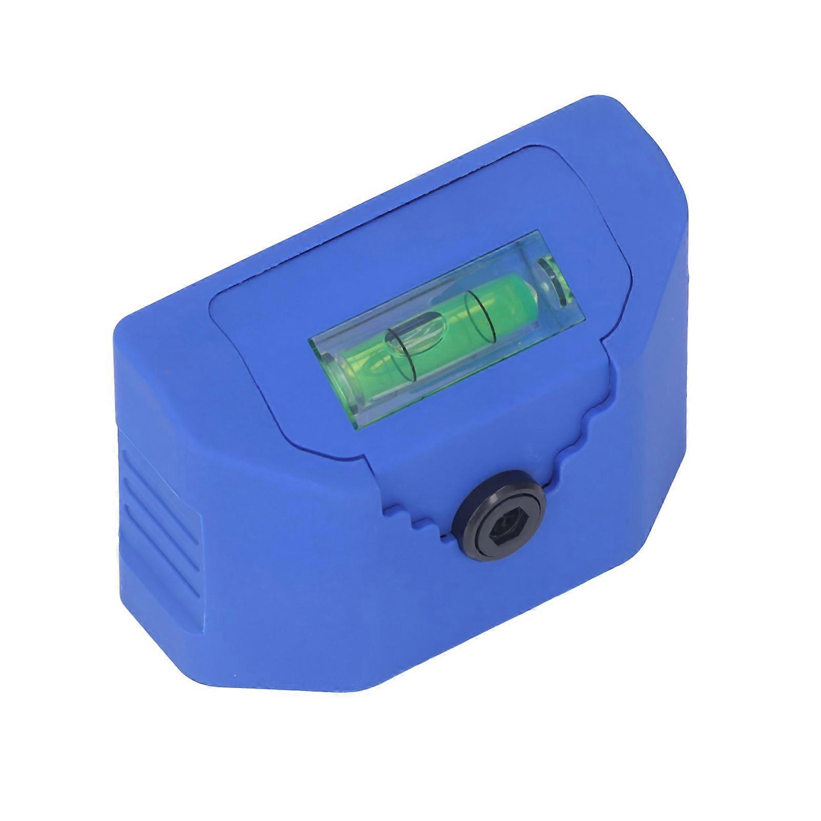 Multifunctional Laser Marker Cross Line 120° Wide Angle Mini Laser Leveling Built in BatteryBlue 