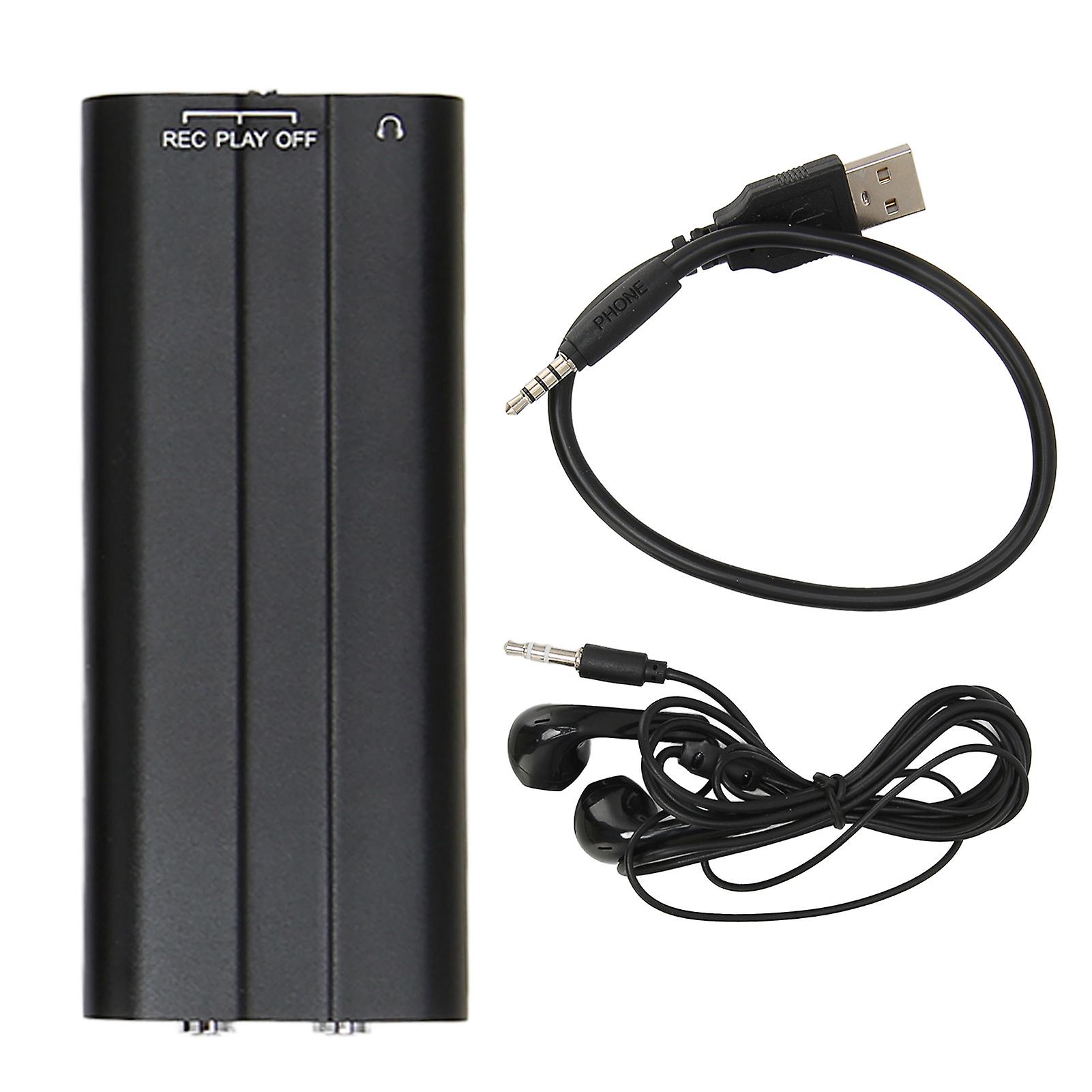 16GB Digital Voice Recorder - HiFi AI Smart, HD Noise Reduction, Voice Activated MP3