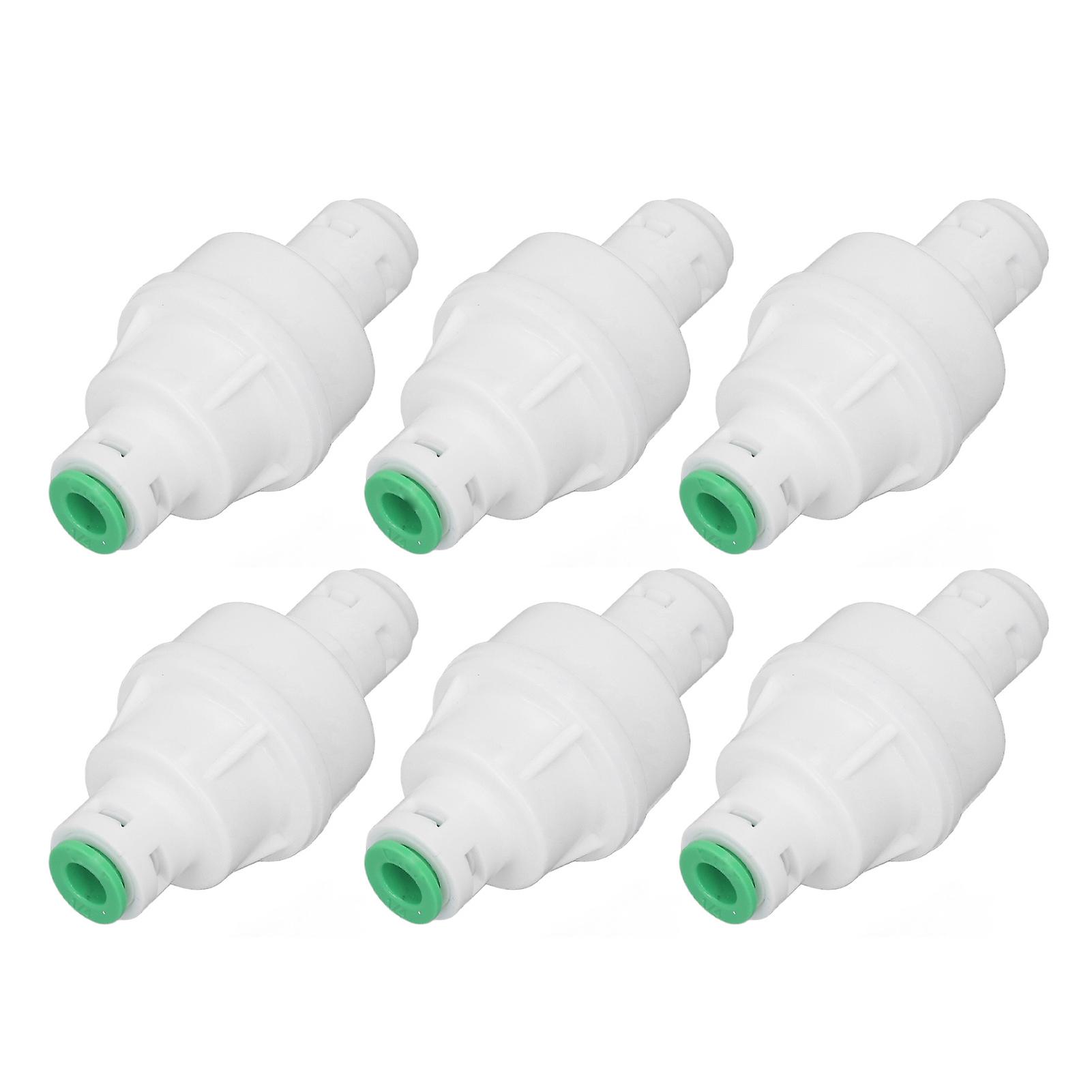 10Pcs Water Purifier Reducing Valve Pressure Regulator PP DN8 Fitting for Replacement 