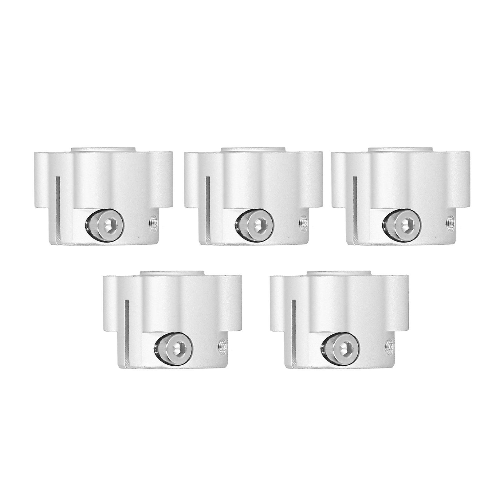 5Pcs Clamping Collars Aluminum Alloy Round Hole High Speed Load Shaft Clamps Metal Parts331000160008