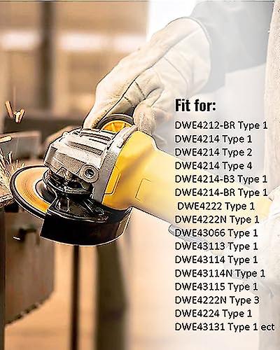 8 Pcs N257540 Angle Grinder Brushes Compatible with DeWalt Grinder Brushes DWE402 DWE4214
