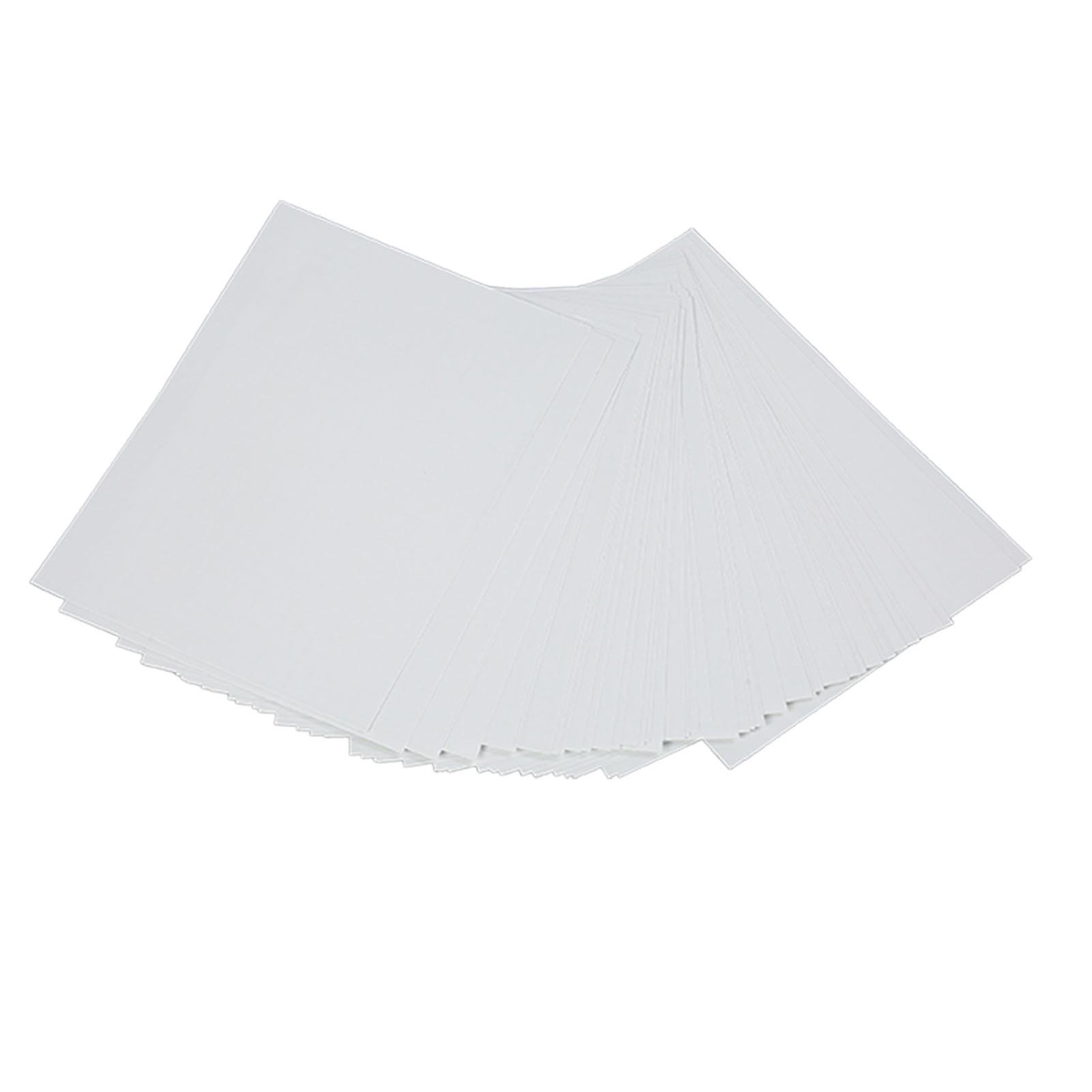 50Pcs A4 Holographic Laminate Sheets BOPP Glitter Star Sky DIY