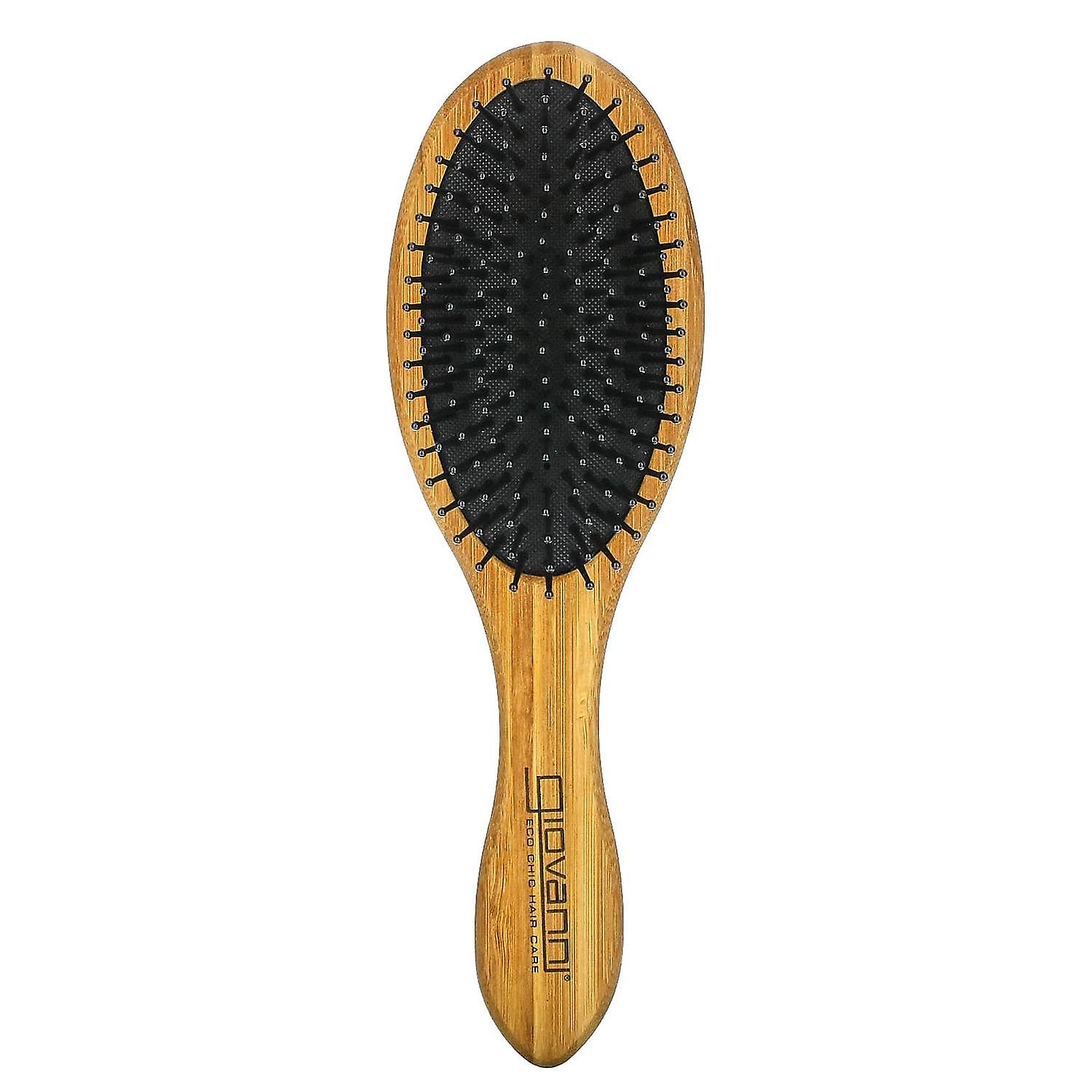 Giovanni, Bamboo Oval Hairbrush, 1 Brush