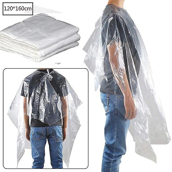 Waterproof Disposable Hairdressing Capes, 50pcs