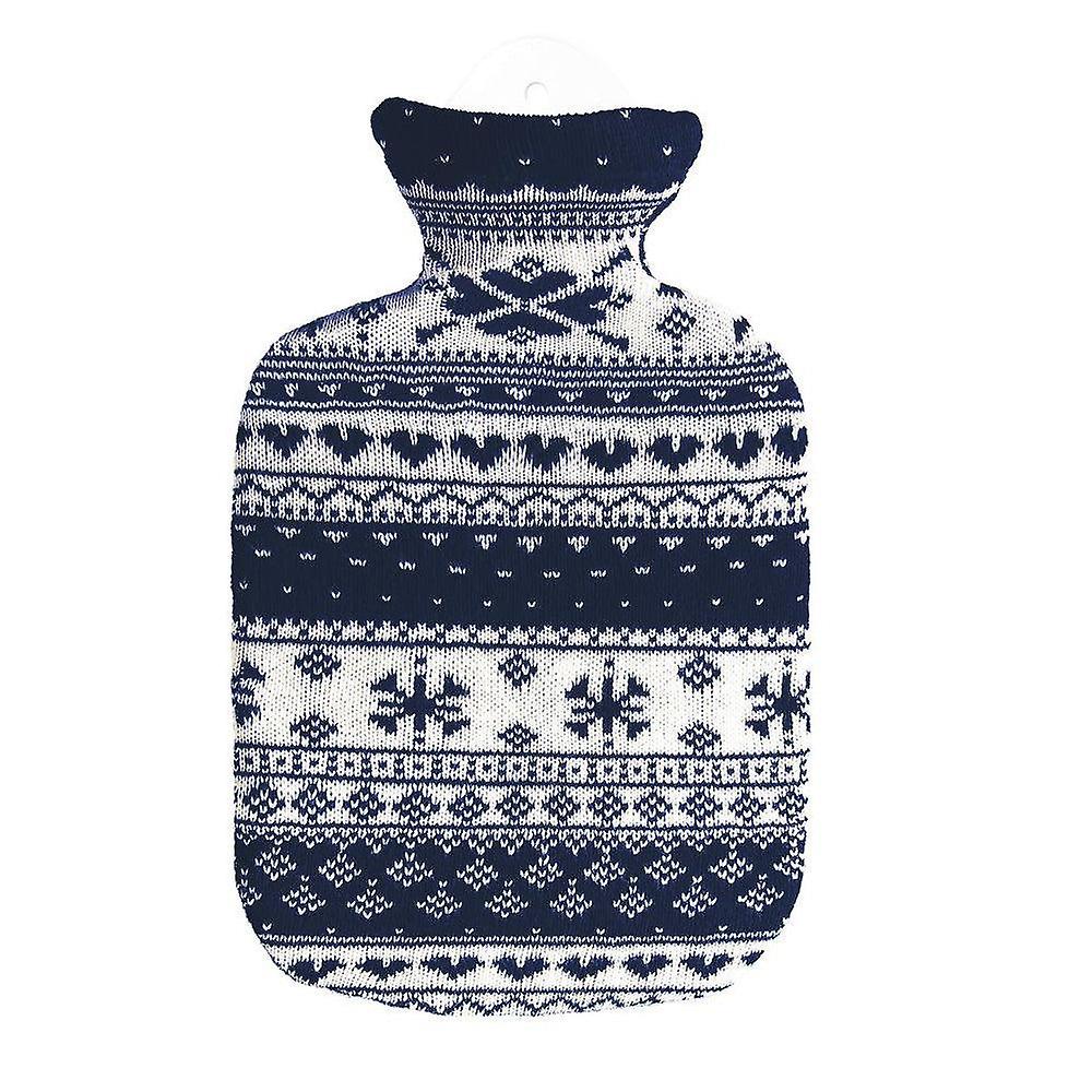 Natural Rubber Hot Water Bottle - Norwegian